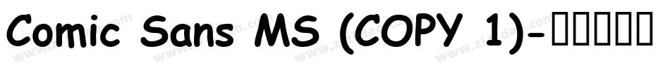 Comic Sans MS (COPY 1)字体转换